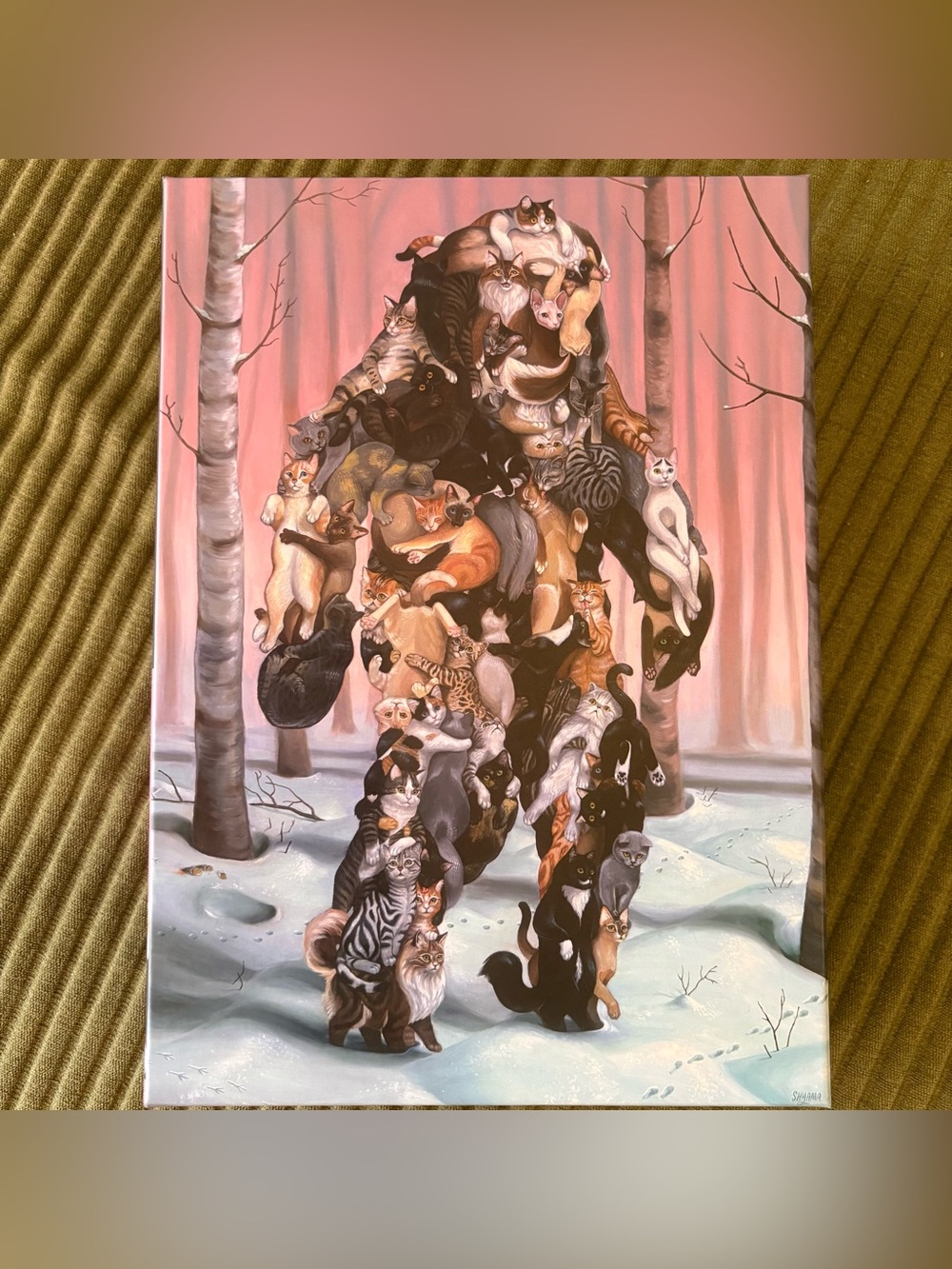 Fred Catsquatch 1000 Pc Jigsaw Puzzle - Picture 2 of 5